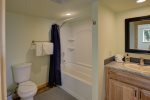 Full bath on the 2nd floor is shared between the 2 bedrooms 